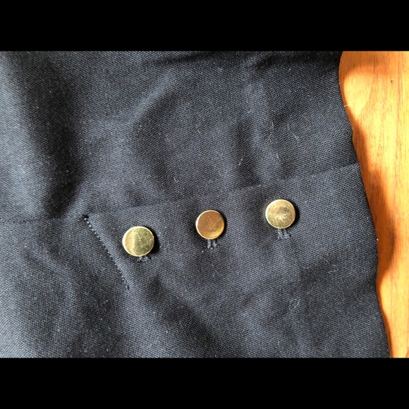 Cartonnier black blazer with gold button detailing - Picture 5 of 7